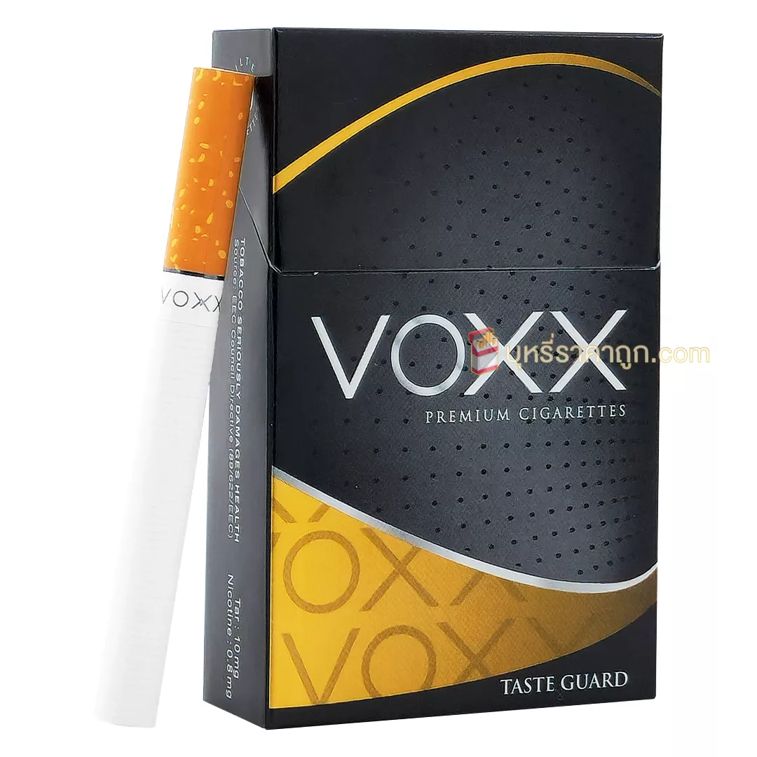 Voxx ดำ ร้อน ซองแข็ง