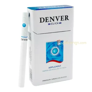 บุหรี่นอก DENVER CLICK APPLEMINT (1 เม็ดบีบ)