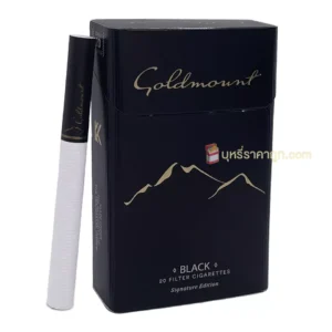 บุหรี่นอก GOLD MOUNT Black ดำ