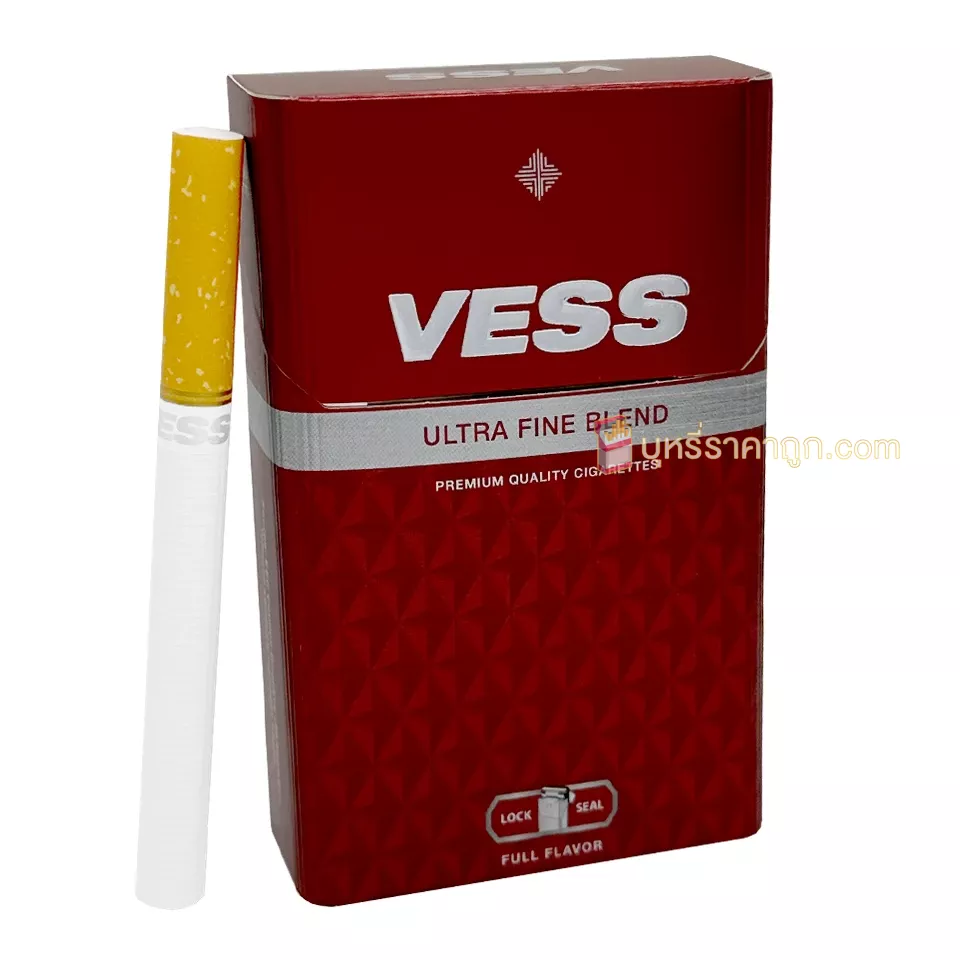 บุหรี่นอก VESS แดง พรีเมี่ยม