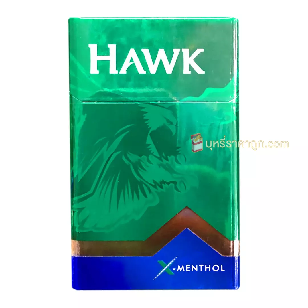 บุหรี่นอก Hawk เขียว