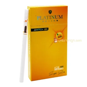 บุหรี่นอก PLATINUM มะม่วง (1 เม็ดบีบ)