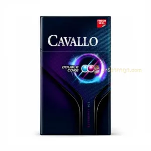 บุหรี่นอก Cavallo คาวาโล่ บลูเบอรี่ (2 เม็ดบีบ)